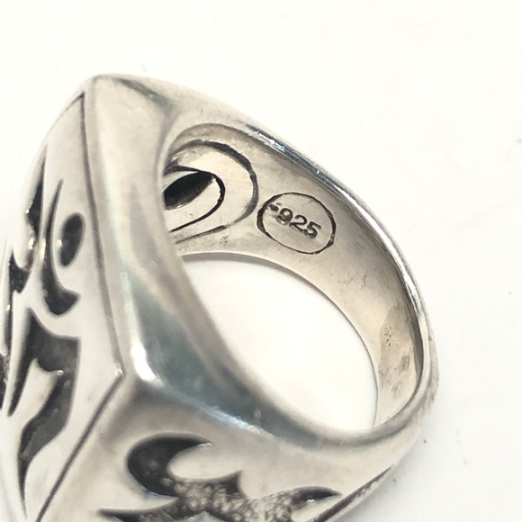 John Hardy Ohm Dayak Ring .925 Sterling Silver - Picture 6 of 10